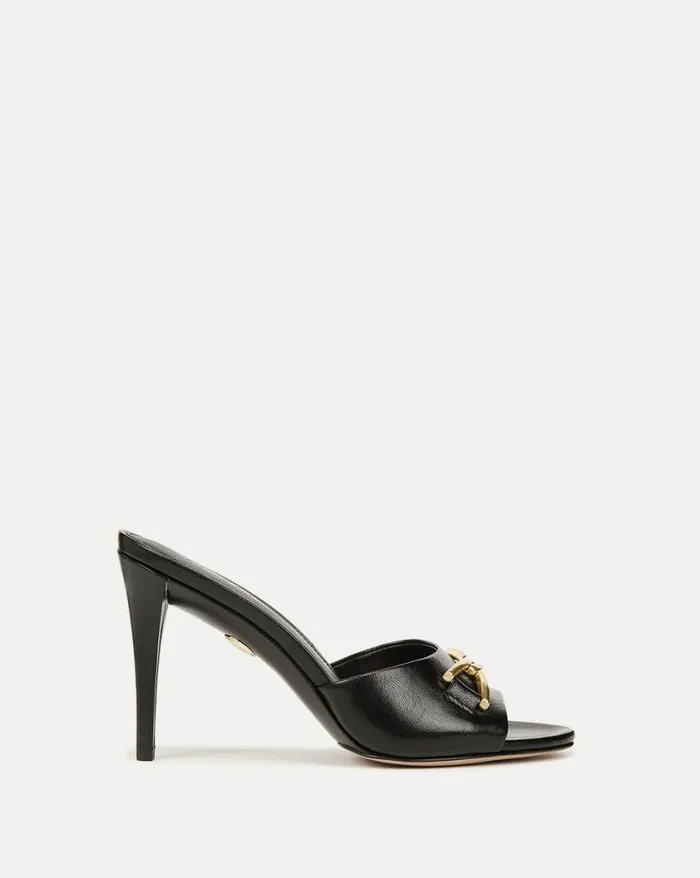 Sandals Shop Veronica Beard Mirren OpenToe Mule Black
