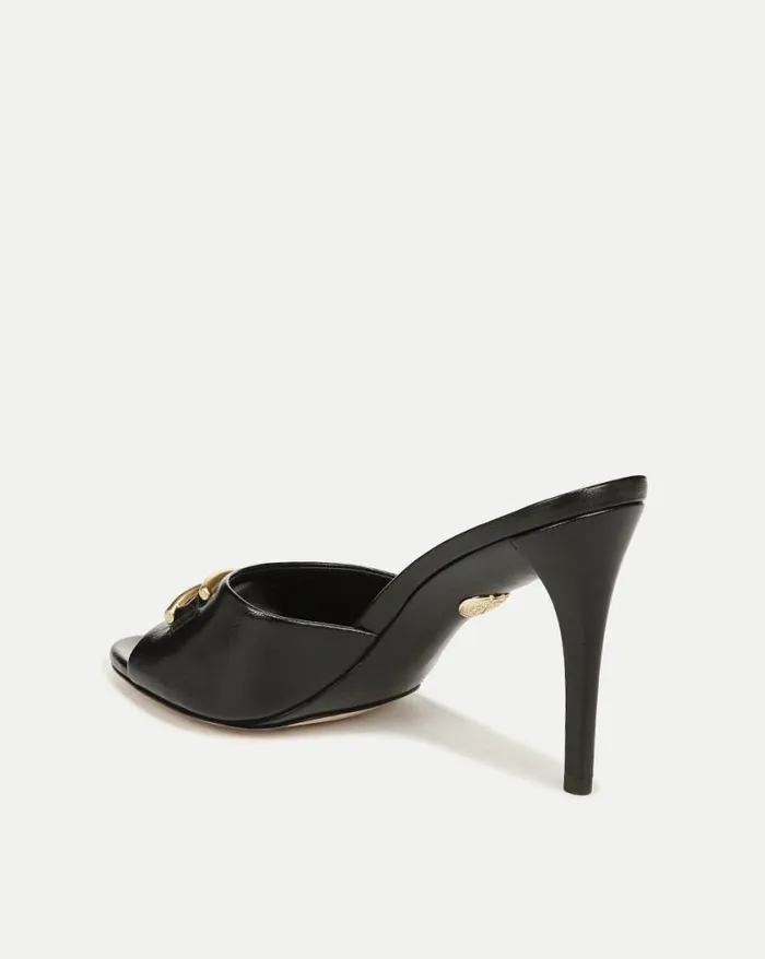 Sandals Shop Veronica Beard Mirren OpenToe Mule Black