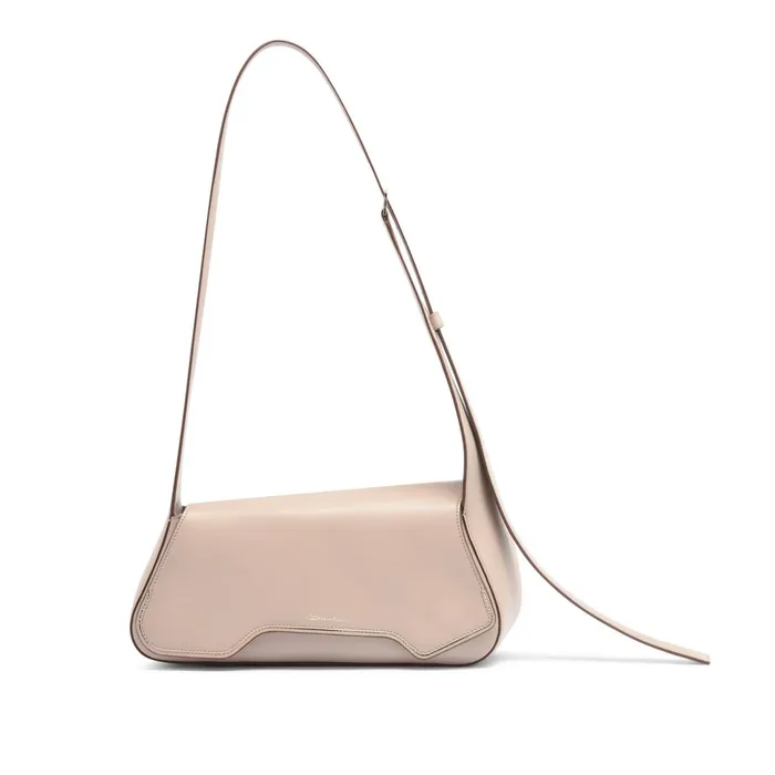 Santoni Beige Leather Thepluto Bag Women Bags
