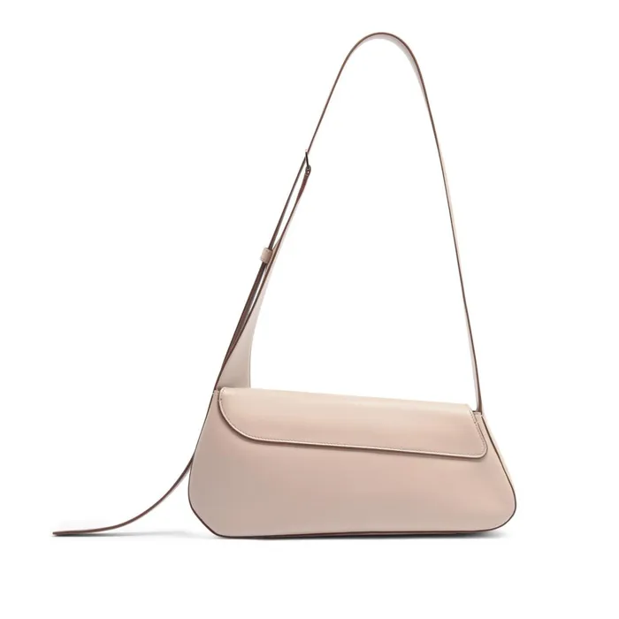 Santoni Beige Leather Thepluto Bag Women Bags
