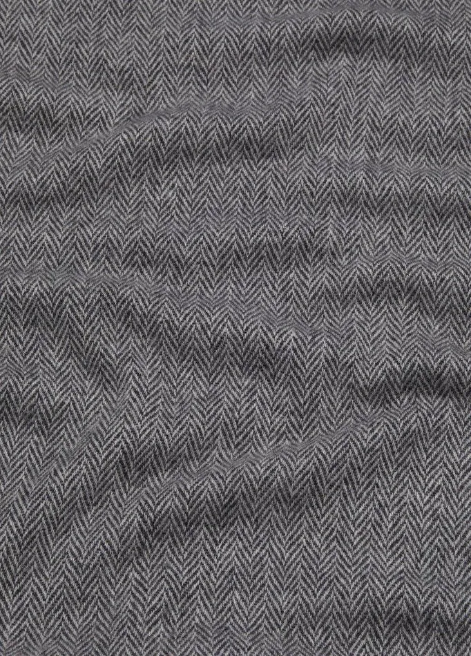 Scarves and Hats Men Vince Herringbone Cashmere Scarf Heather White Heather Black Scarves and Hats Men Vince Herringbone Cashmere Scarf Heather White Heather Black