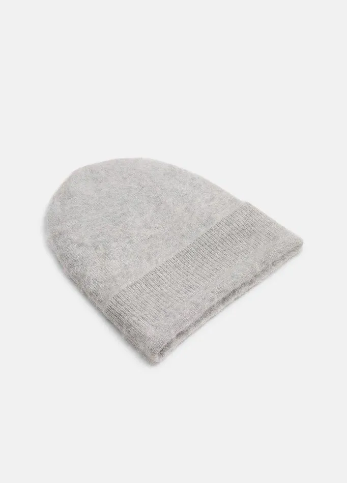 Scarves and Hats Women Vince Brushed Cashmere Beanie Heather Grey Scarves and Hats Women Vince Brushed Cashmere Beanie Heather Grey