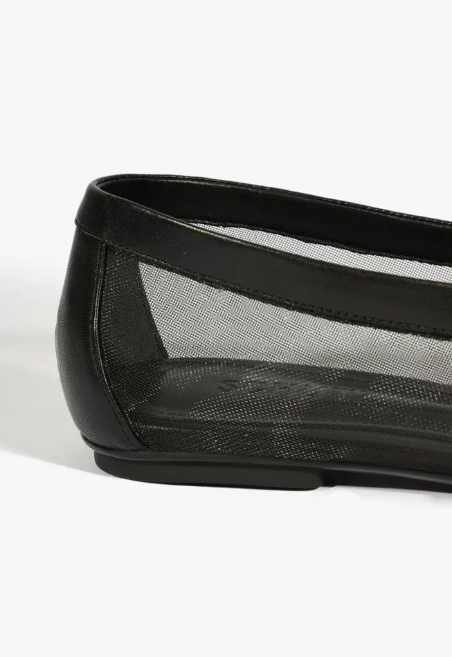 Schutz Shoes Ballerinas Sylvie Ballet Flat Black 8211 Women