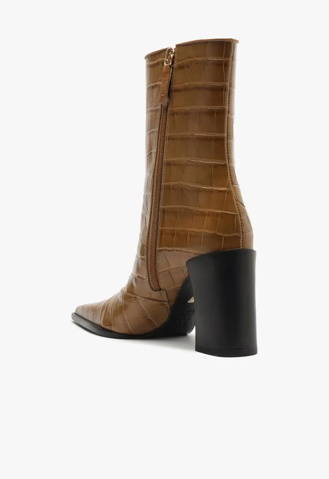 Schutz Shoes Booties Raffaela Bootie Green 8211 Women