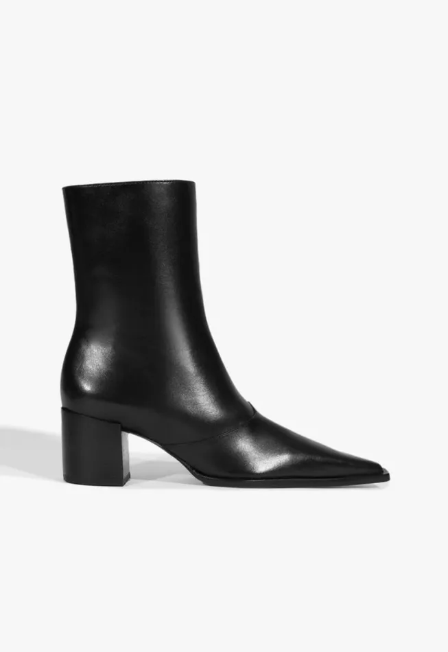 Schutz Shoes Booties Raffaela Mid Bootie Black 8211 Women