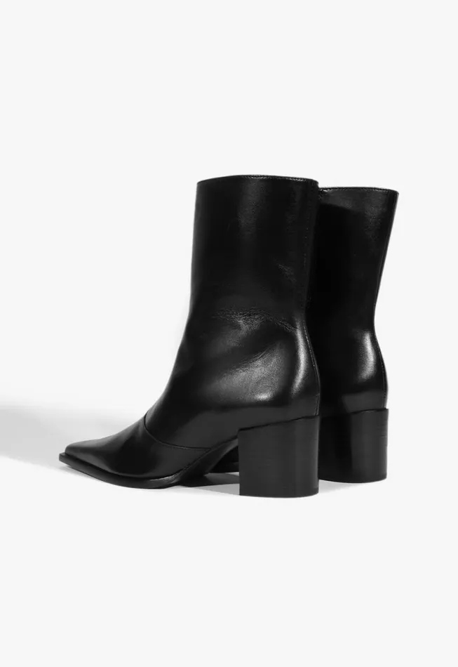 Schutz Shoes Booties Raffaela Mid Bootie Black 8211 Women