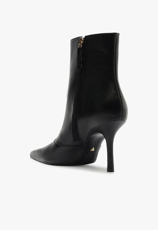 Schutz Shoes Booties Raffaela Stiletto Bootie Black 8211 Women