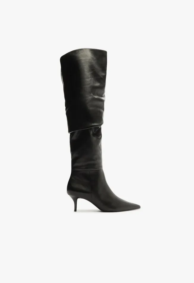 Schutz Shoes Boots Ashlee Mid Boot Black 8211 Women