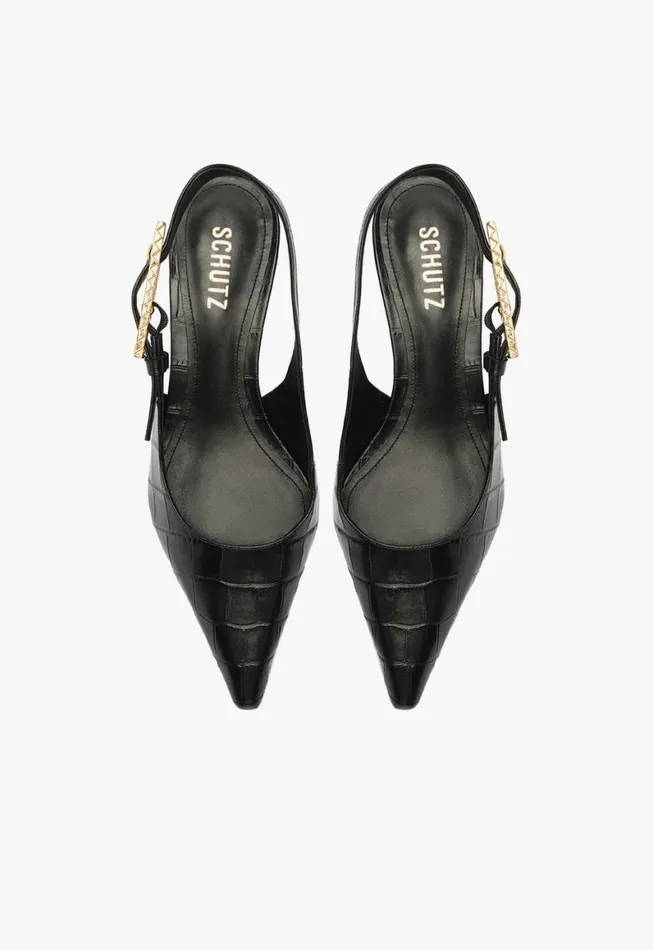 Schutz Shoes Pumps Ciara Mid Pump Black 8211 Women