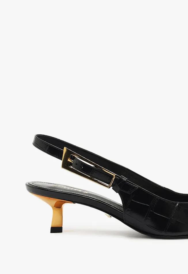 Schutz Shoes Pumps Ciara Mid Pump Black 8211 Women