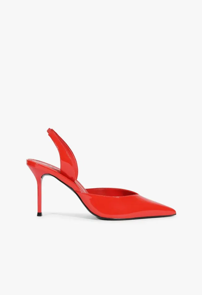 Schutz Shoes Pumps Lexi Sling Patent Leather Pump Red 8211 Women