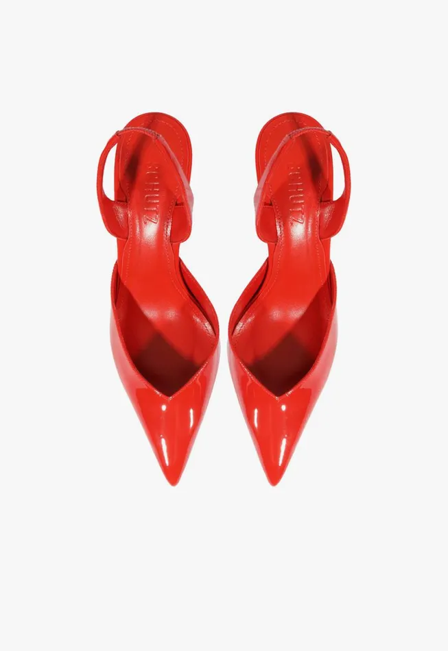 Schutz Shoes Pumps Lexi Sling Patent Leather Pump Red 8211 Women