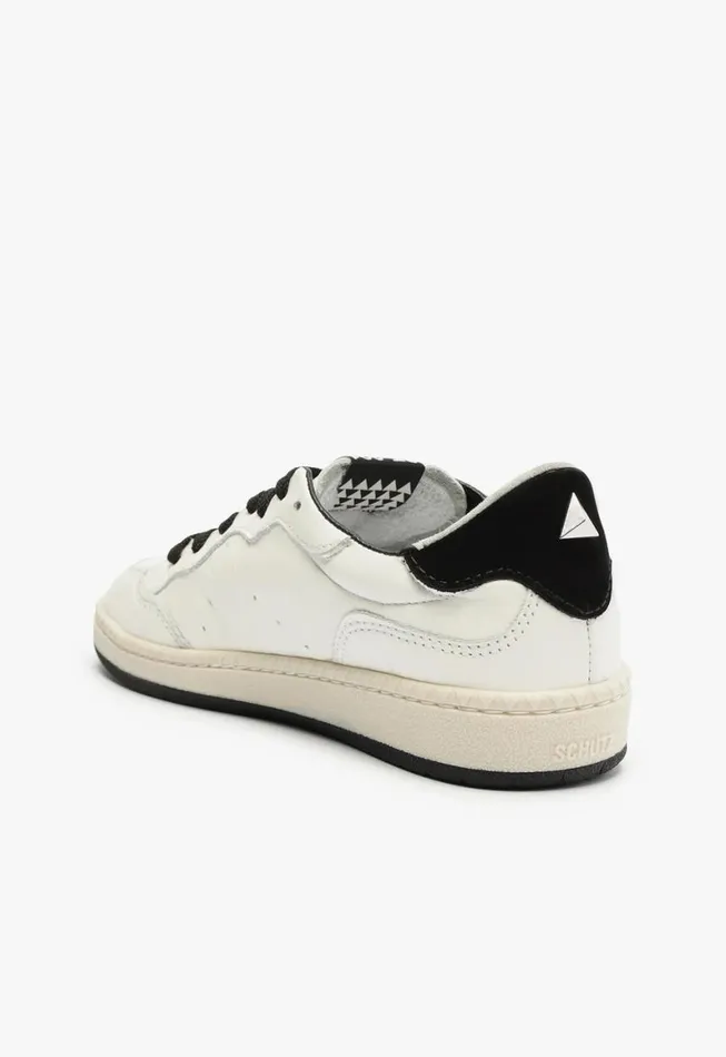 Schutz Shoes Sneakers ST001 Leather Sneaker White 8211 Women