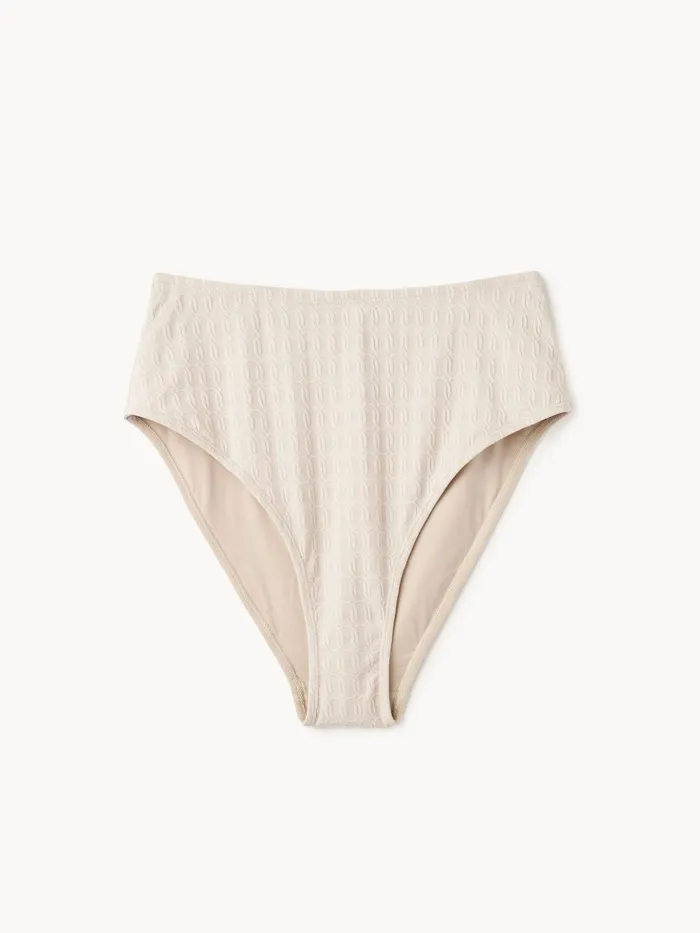 Seabay Bikini Bottoms Oyster Gray Women By Malene Birger Swimwear