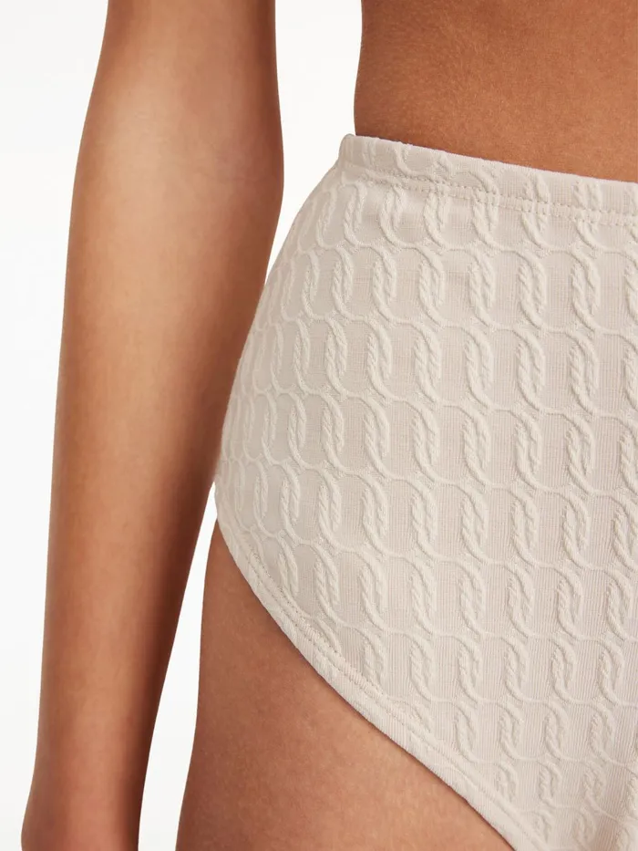 Seabay Bikini Bottoms Oyster Gray Women By Malene Birger Swimwear