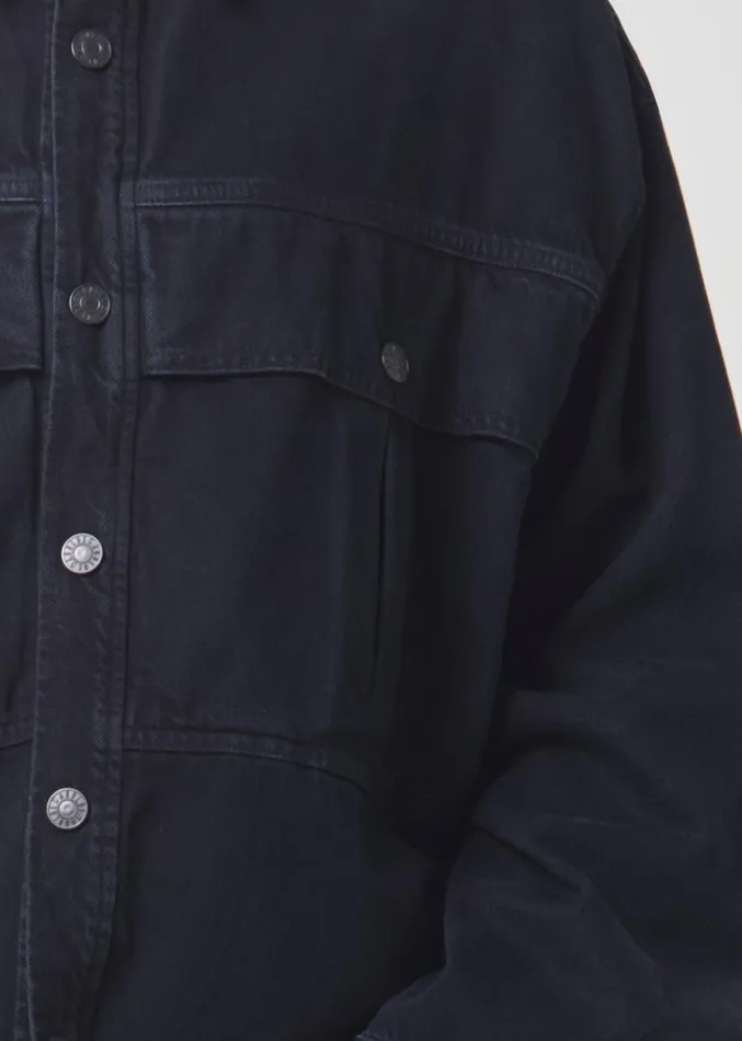 Shirts Men Agolde Axel Shirt In Crushed