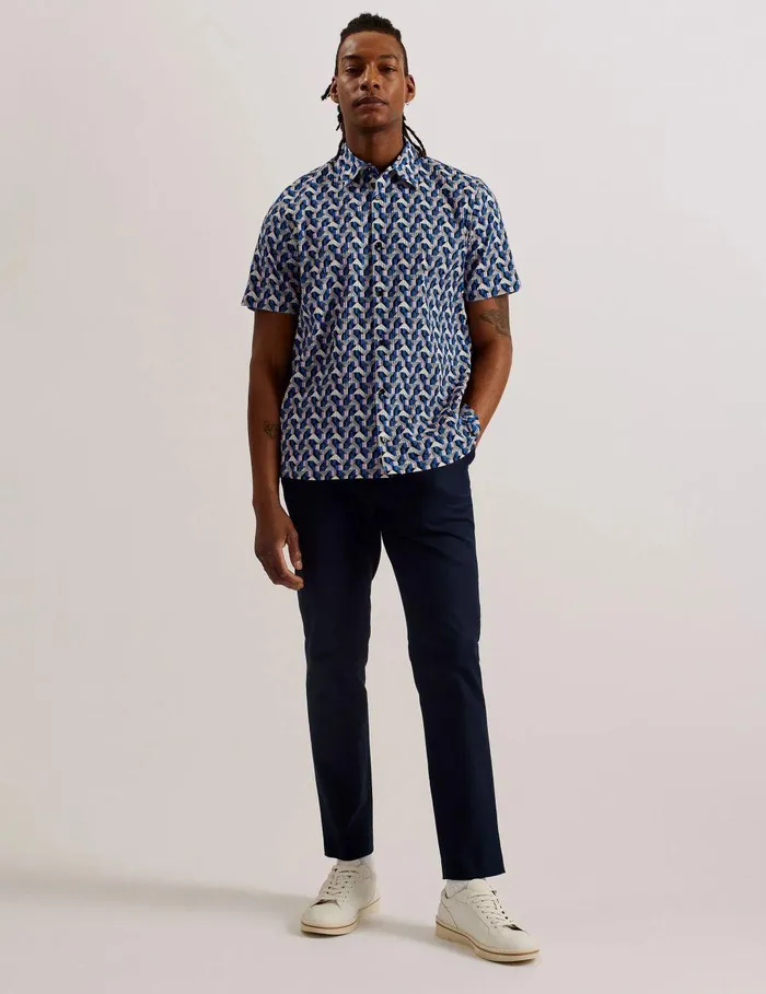 Shirts Men Ted Baker GASTONS Blue