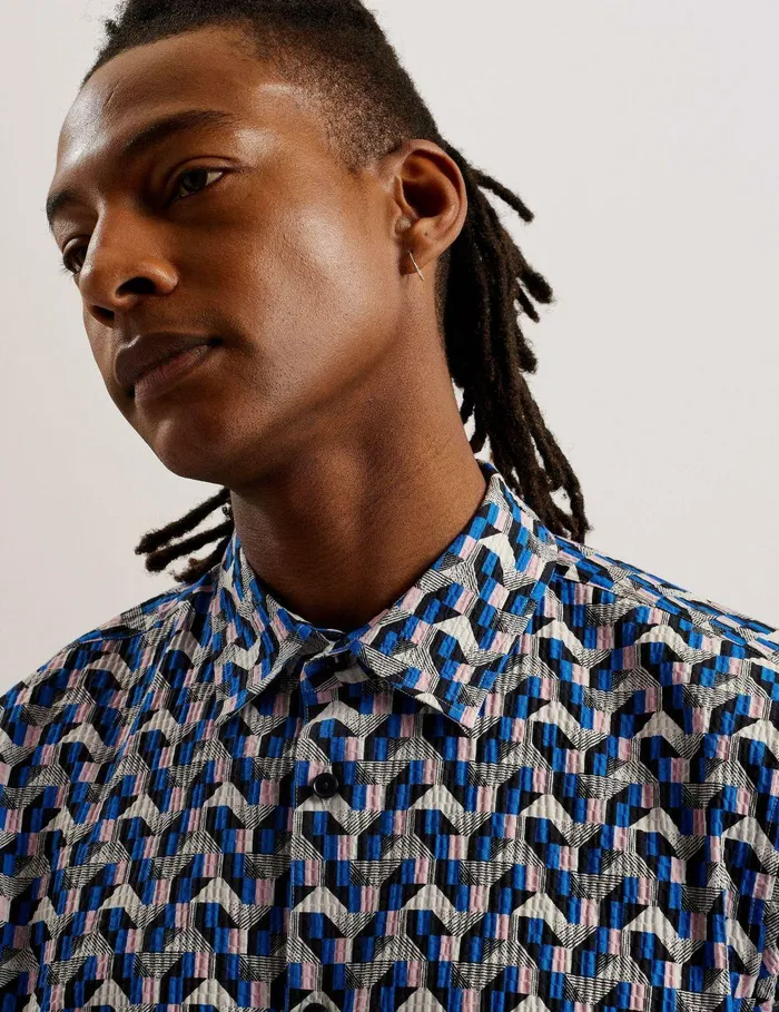Shirts Men Ted Baker GASTONS Blue