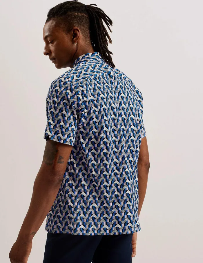 Shirts Men Ted Baker GASTONS Blue