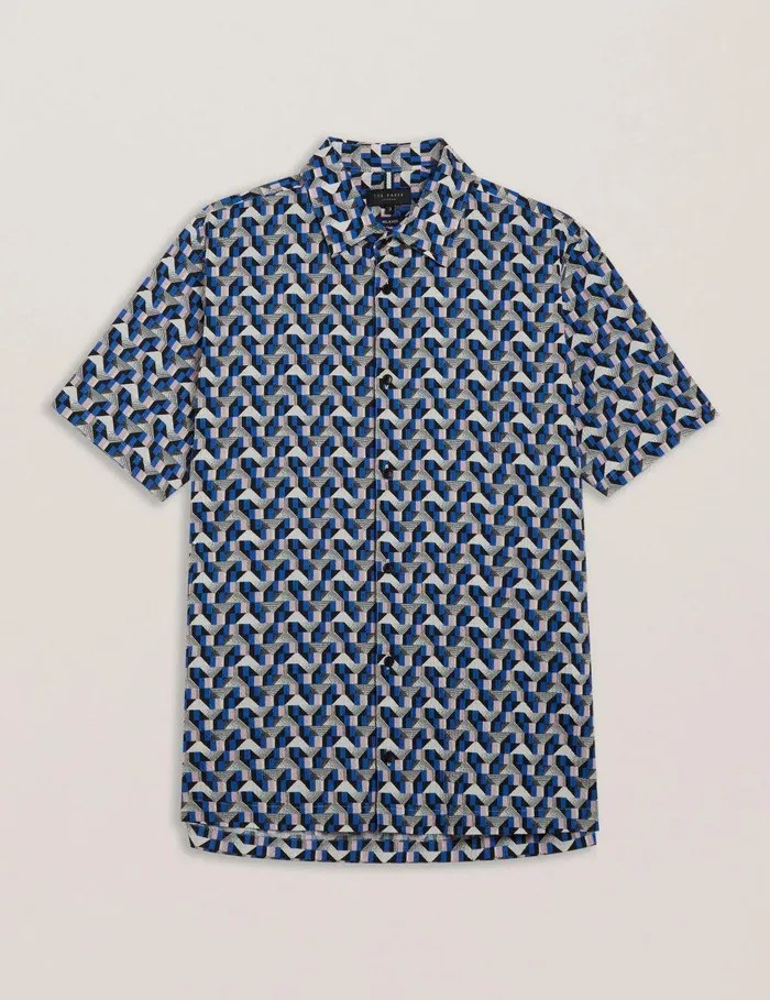 Shirts Men Ted Baker GASTONS Blue