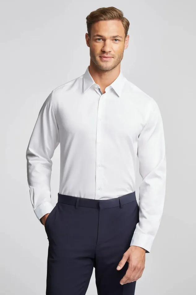 Shirts Men Ted Baker HOLMES White