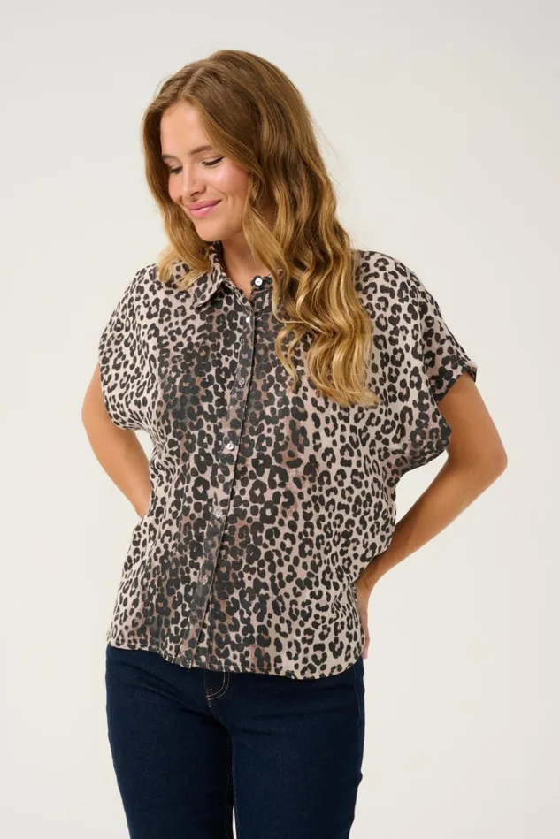 Shirts Women CULTURE CUmyra Shirt Leopard