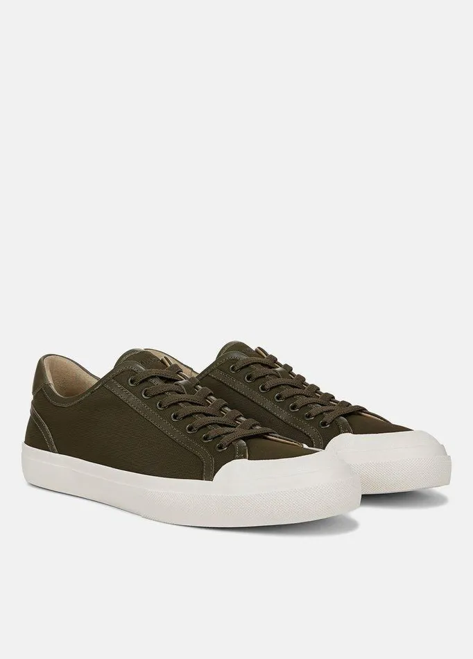 Shoes Men Vince Fulton Recycled Nylon Sneaker Olive Smoke Shoes Men Vince Fulton Recycled Nylon Sneaker Olive Smoke