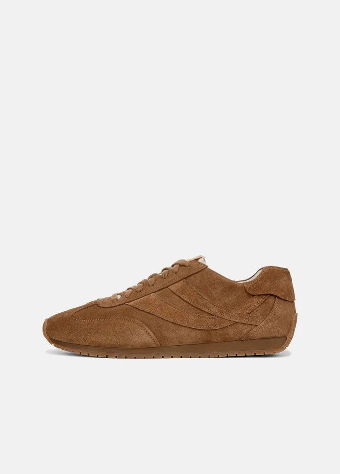 Shoes Men Vince Oasis Suede Runner Sneaker Birchwood