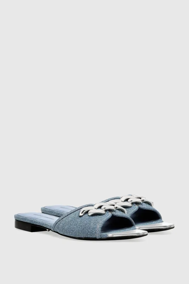 Shoes Shoes Rebecca Minkoff Curb Sandal Denim Blue