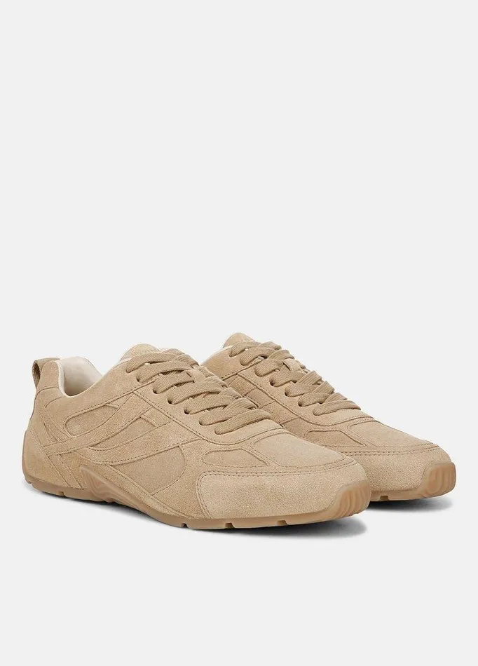Shoes Women Vince Mojave Suede Trainer Sneaker Sand Trail Shoes Women Vince Mojave Suede Trainer Sneaker Sand Trail