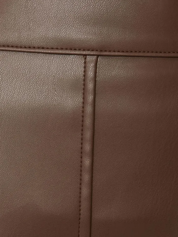Shop Brochu Walker Bottoms The Frida Cropped Pant Char Brown