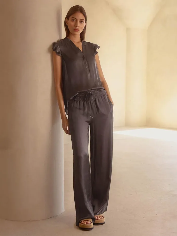 Shop Brochu Walker Bottoms The Gorja Pant Brownstone
