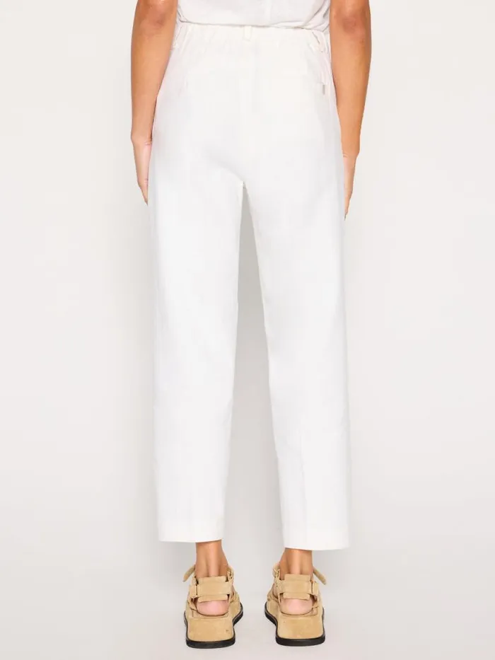 Shop Brochu Walker Bottoms The Talia Pant Salt White
