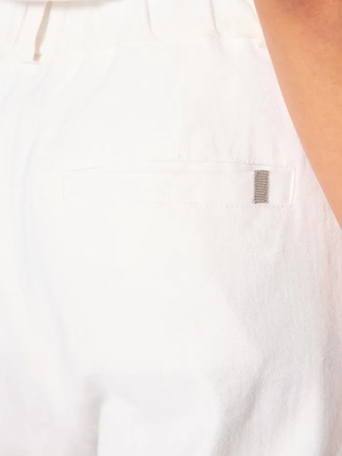 Shop Brochu Walker Bottoms The Talia Pant Salt White