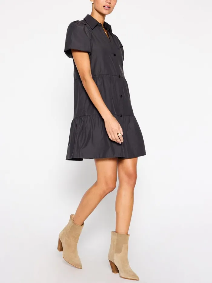 Shop Brochu Walker Dresses The Havana Mini Dress Washed Black