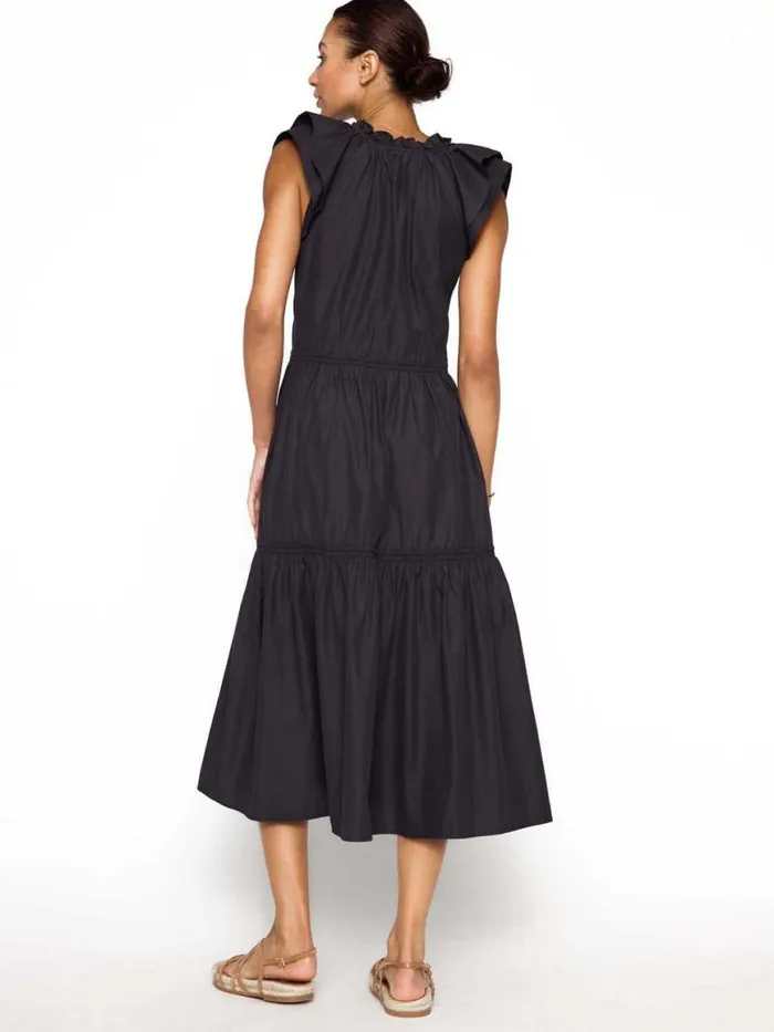 Shop Brochu Walker Dresses The Santorini Dress Washed Black