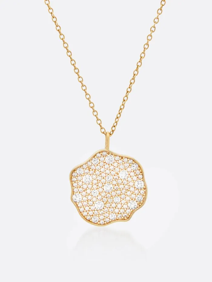 Shop Brochu Walker Fine Jewelry Petite Fleur Pav Diamond Pendant Necklace Yellow Gold With Diamonds Shop Brochu Walker Fine Jewelry Petite Fleur Pav Diamond Pendant Necklace Yellow Gold With Diamonds