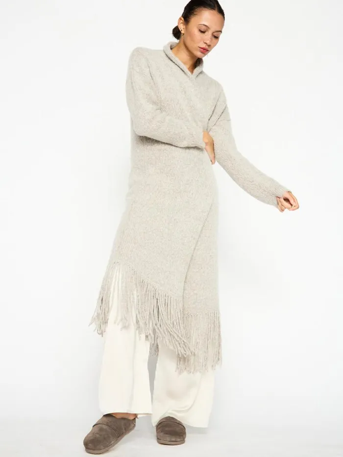 Shop Brochu Walker Jackets and Wraps The Thela Duster Dusk Melange