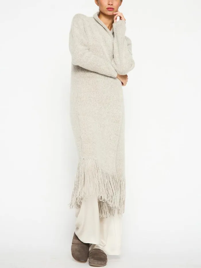 Shop Brochu Walker Jackets and Wraps The Thela Duster Dusk Melange