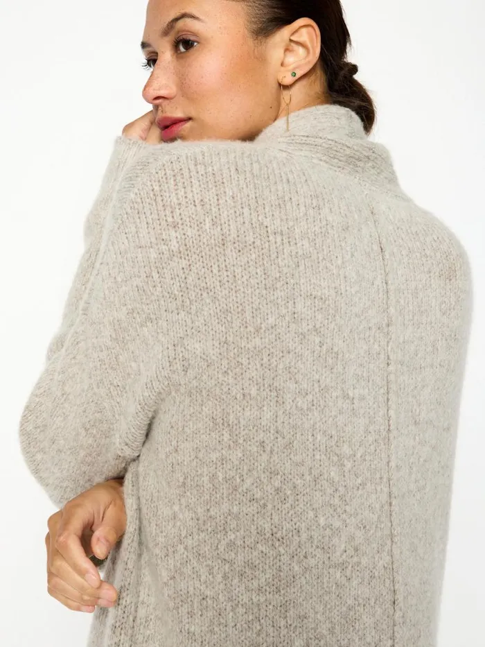Shop Brochu Walker Jackets and Wraps The Thela Duster Dusk Melange