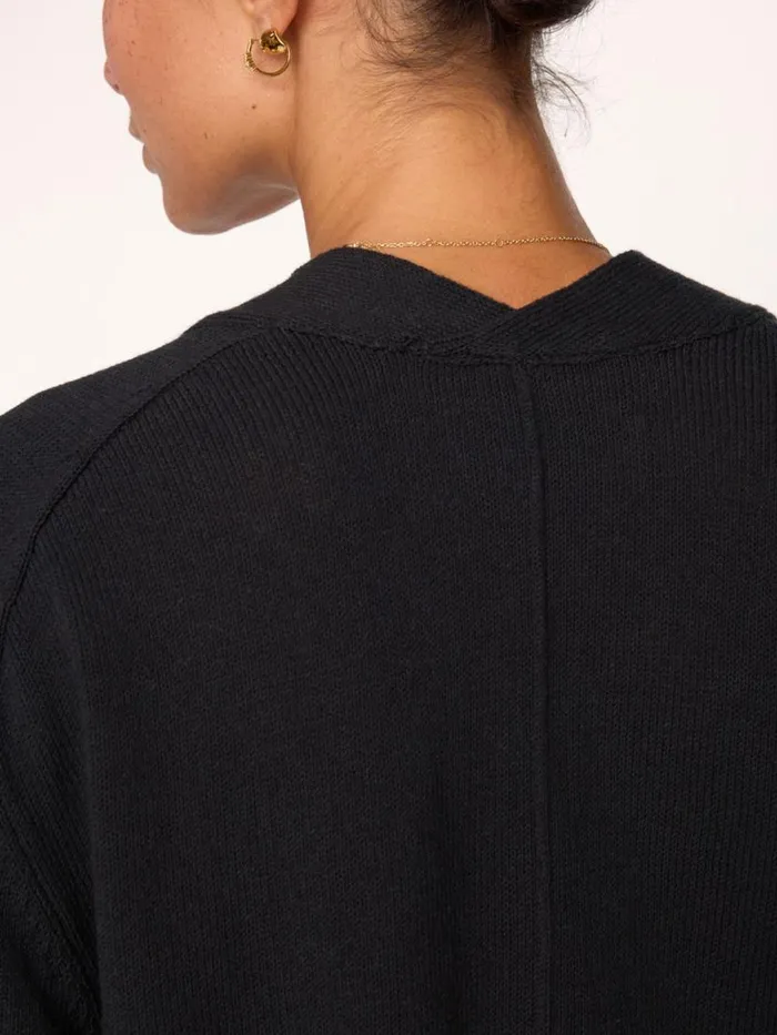 Shop Brochu Walker Sweaters The Imogen Vee Sweater Black Onyx