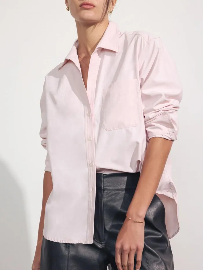 Shop Brochu Walker Tops The Everyday Shirt Rose Quartz