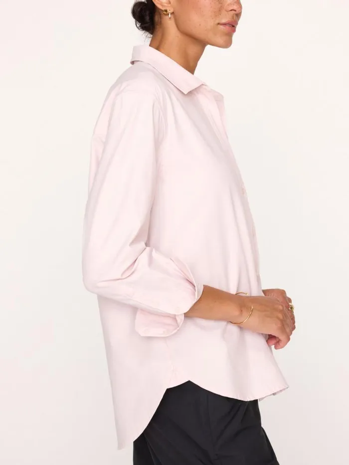 Shop Brochu Walker Tops The Everyday Shirt Rose Quartz
