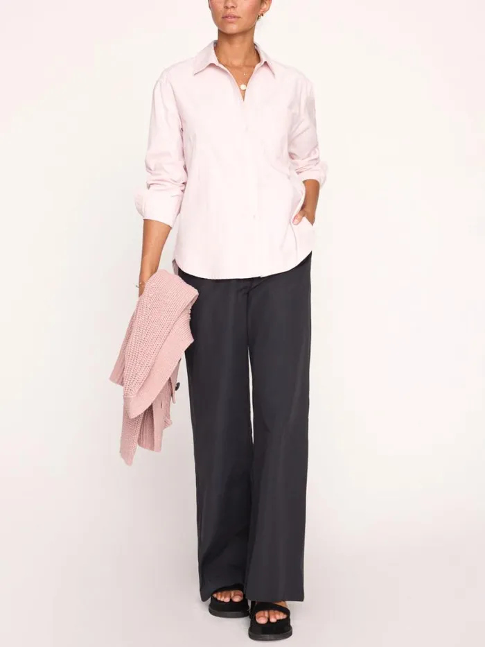 Shop Brochu Walker Tops The Everyday Shirt Rose Quartz
