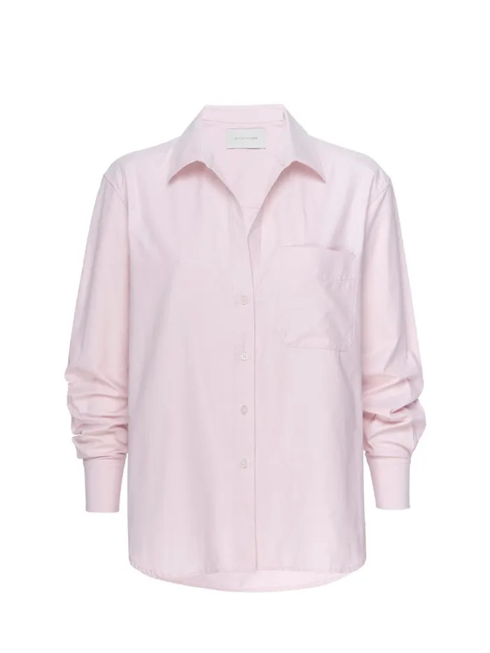 Shop Brochu Walker Tops The Everyday Shirt Rose Quartz
