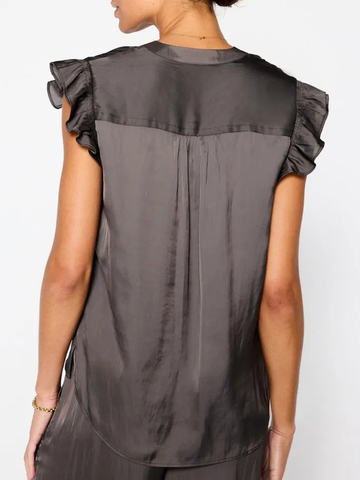 Shop Brochu Walker Tops The Romare Sleeveless Top Brownstone