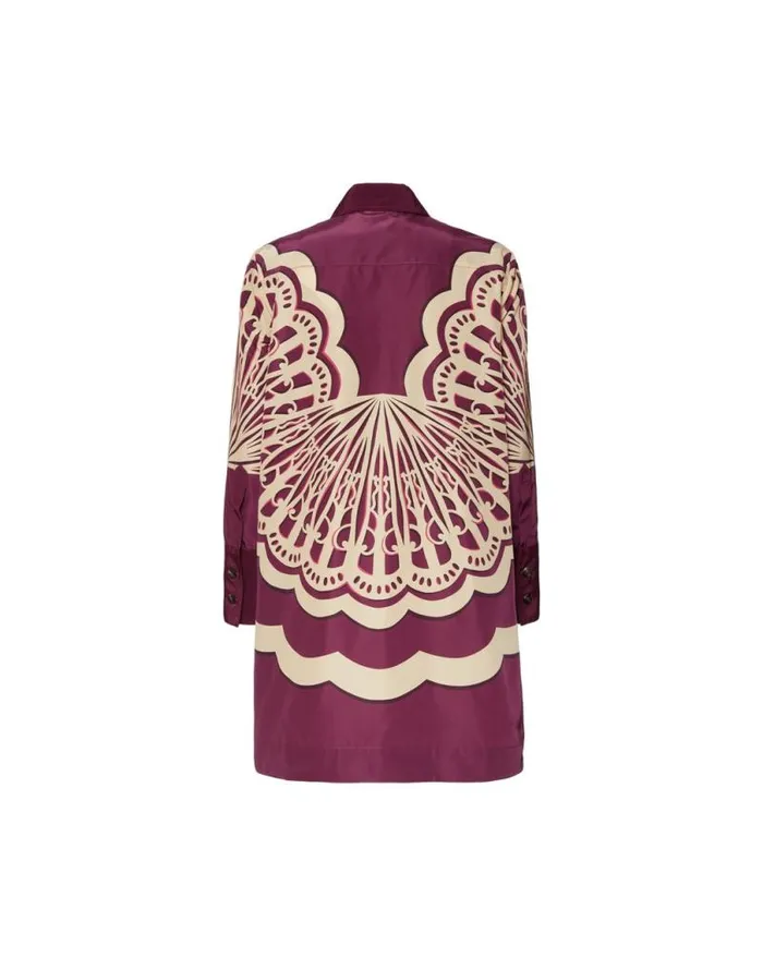 Short Artemis Dress Fans Place Purple Women La Double J Dresses