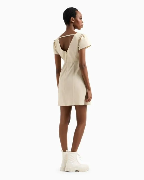 Short Dresses Beige Women Armani Dresses And Jumpsuits Short Dresses Beige Women Armani Dresses And Jumpsuits