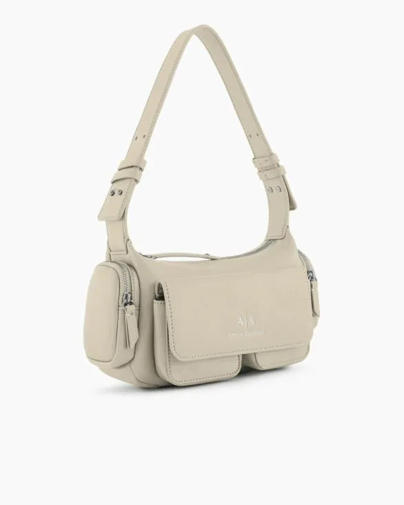 Shoulder Bags Beige Women Armani Shoulder Bags