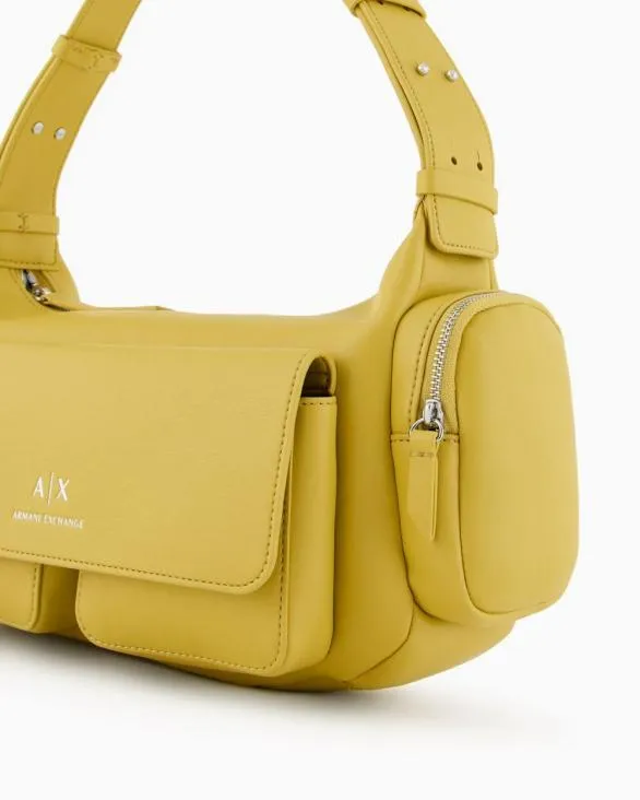 Shoulder Bags Yellow Women Armani Shoulder Bags
